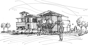 El Nido Teen Center Sketch